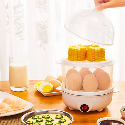 Multifunction Double Layers Egg Boiler